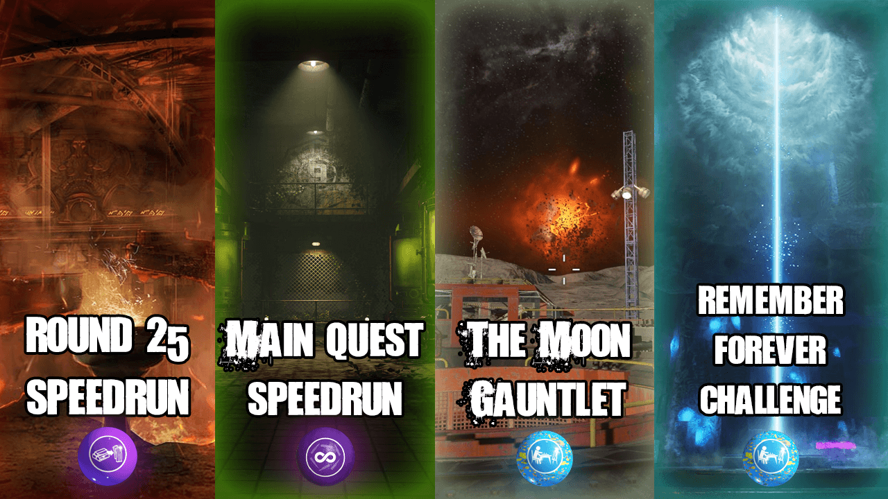 Black Ops 3 challenges for ZCS-3 Shattered Universe
